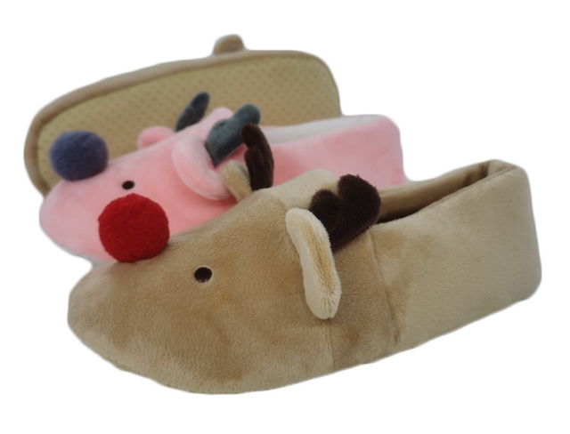 Warm cotton slipper for kids winter