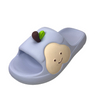 Superior Quality 3D Apple Outdoor EVA Slippers Beach Garden Shoes for Woman