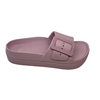 Height Increasing Comfortable Fitting Better Buckle Decoration Colourful Lightweight Slipper for Women