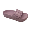 Height Increasing Comfortable Fitting Better Buckle Decoration Colourful Lightweight Slipper for Women