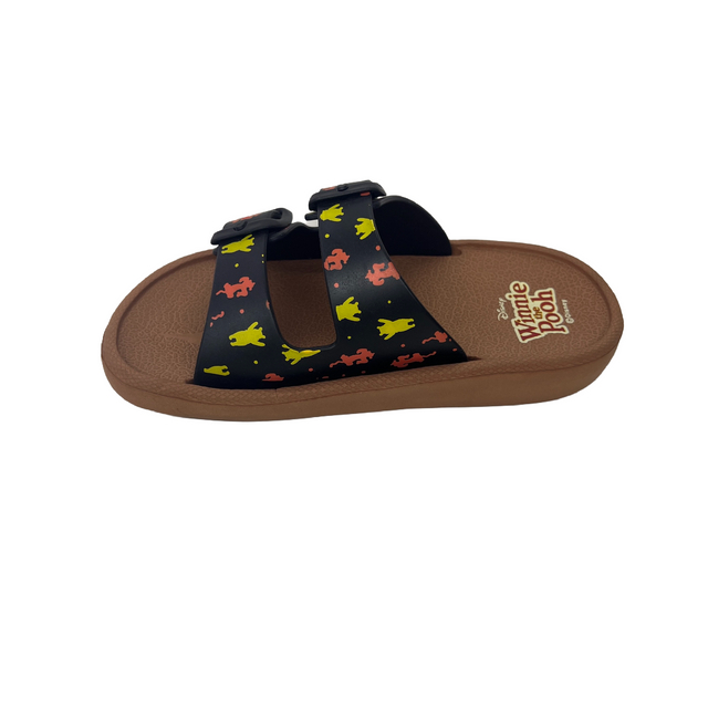 Good QualityChildren's Beach Sandals, 2 Straps with Adjustable Buckle, Slip on Sandals, Kids Slide Sandal